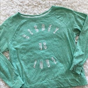 Victoria’s Secret green pullover size small